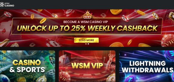 WSM Casino recensione e opinioni. Come registrarsi e sfruttare i bonus